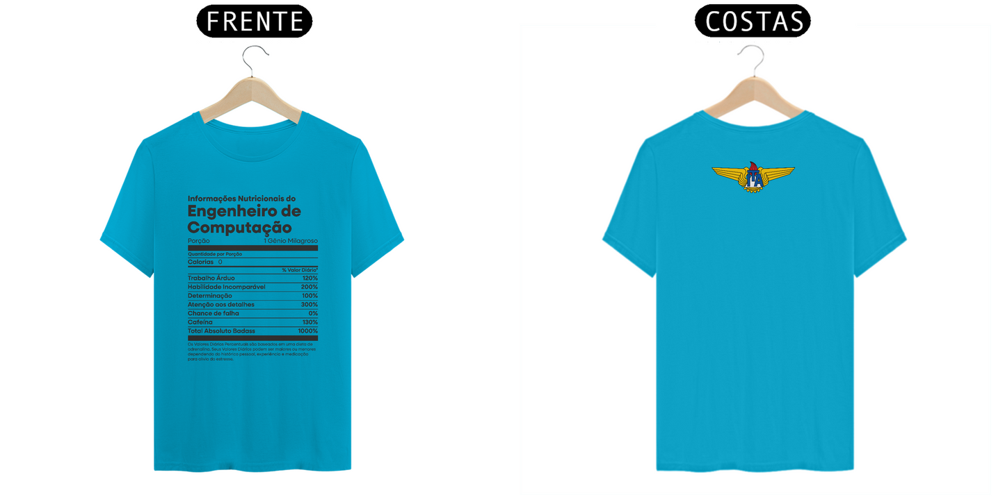 Camiseta Nutrição Engenheiro