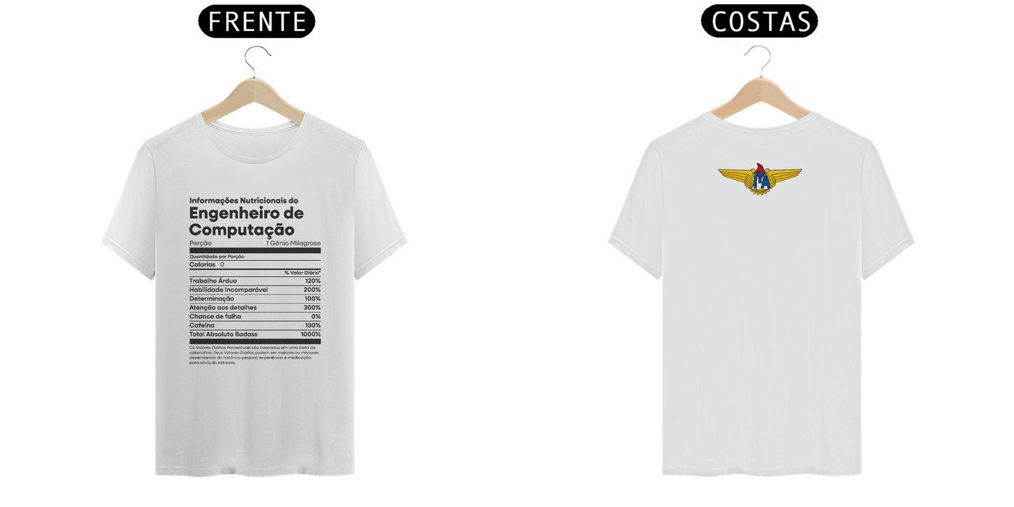 Camiseta Nutrição Engenheiro