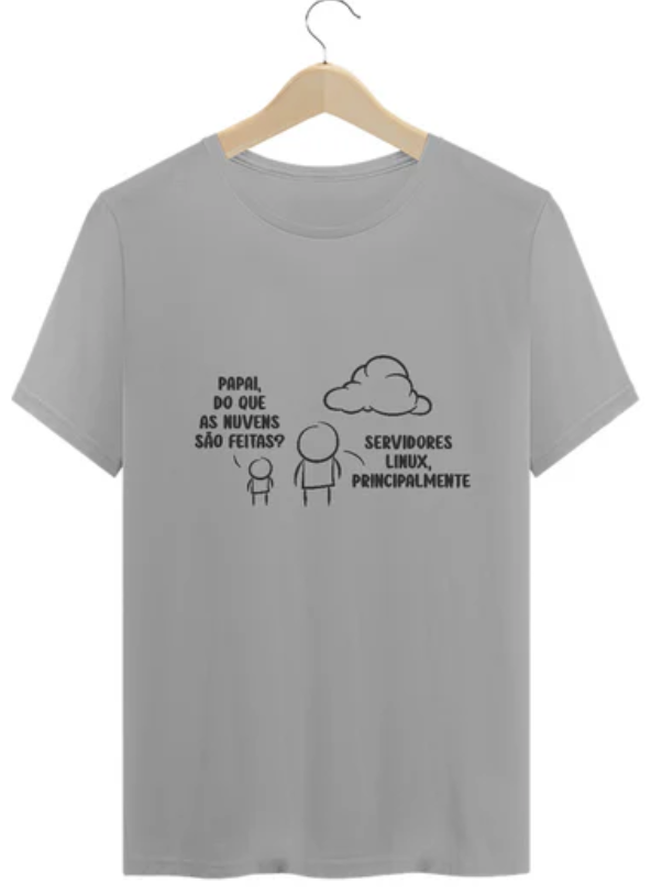 Camiseta Nuvem Linux