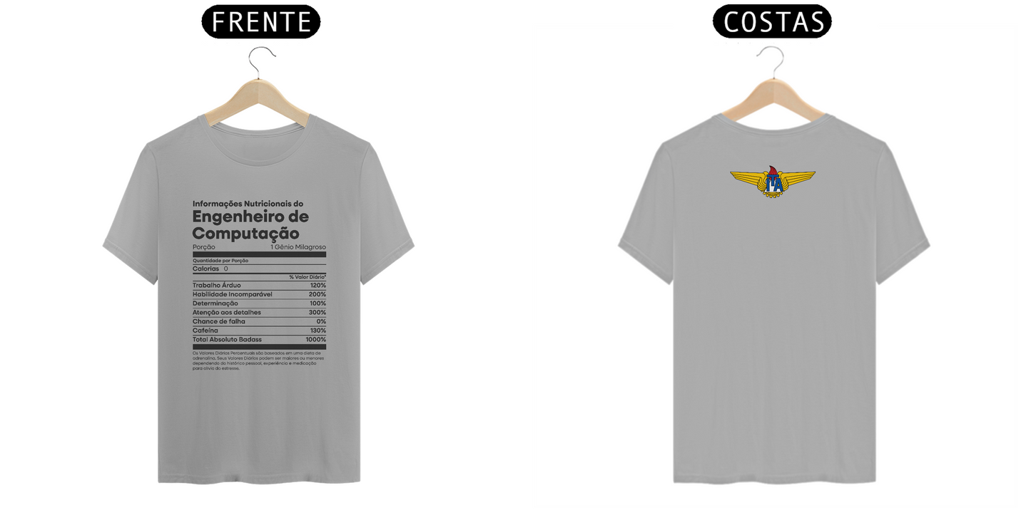 Camiseta Nutrição Engenheiro