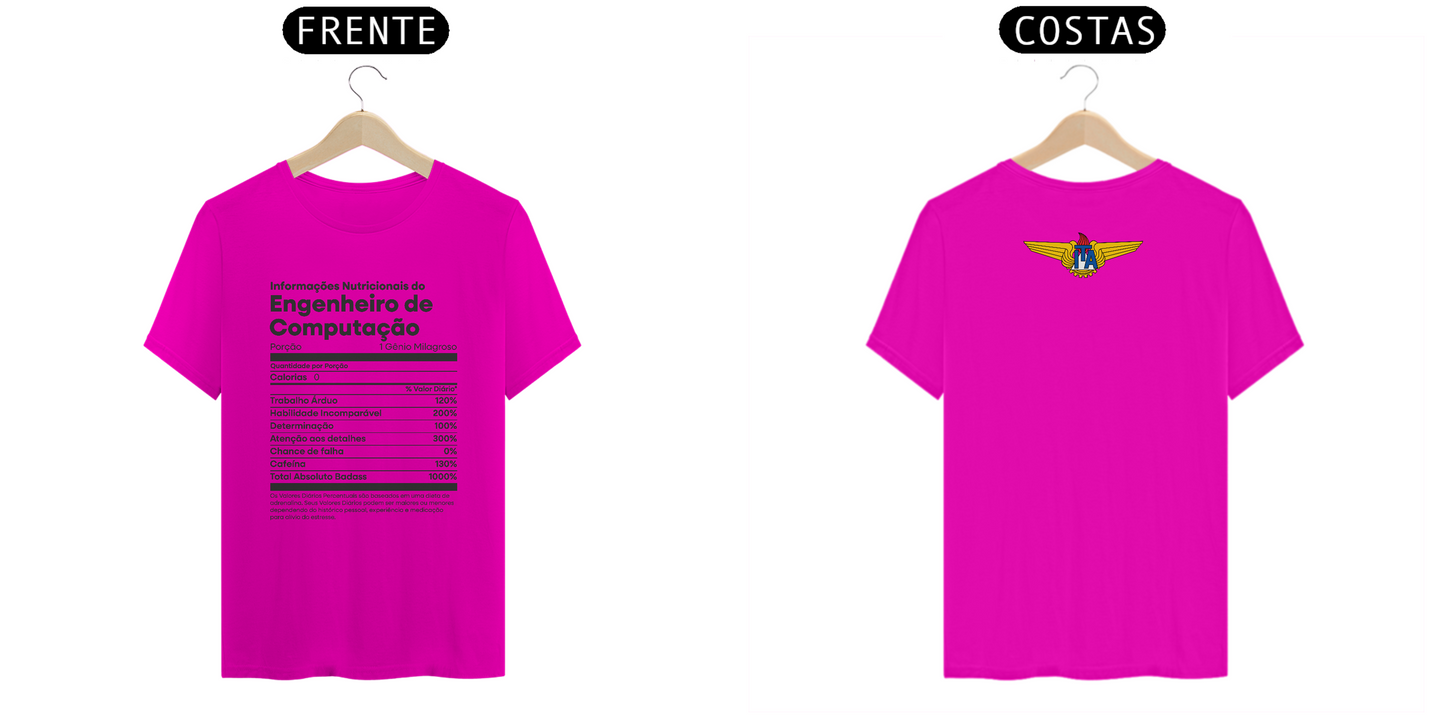 Camiseta Nutrição Engenheiro