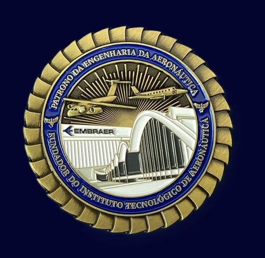 Moeda comemorativa - 120 anos do Marechal Casimiro