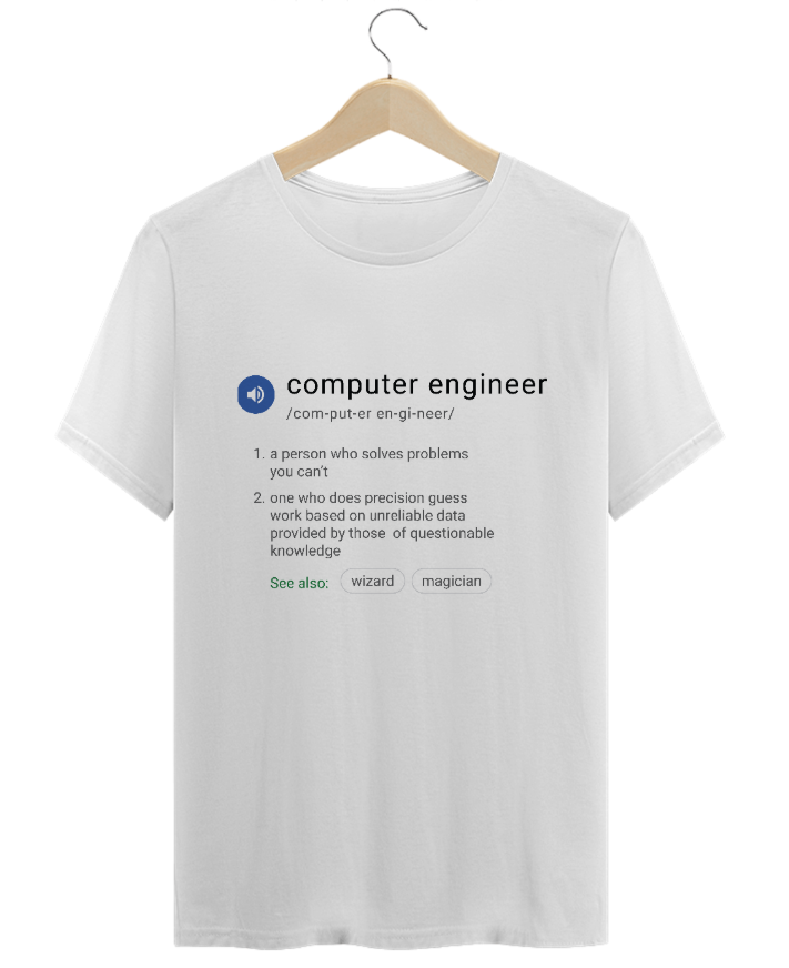 Camiseta Computer Engineer