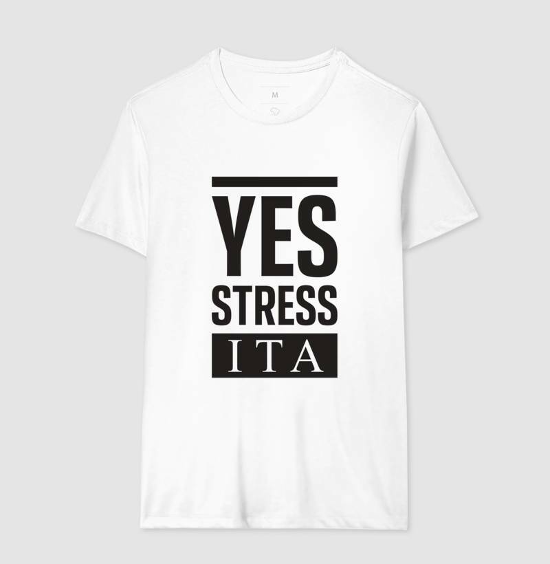 Camiseta Yes Stress ITA