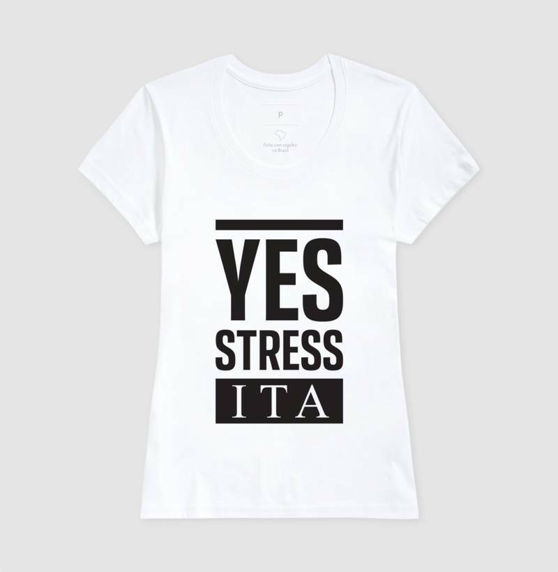 Camiseta Yes Stress ITA