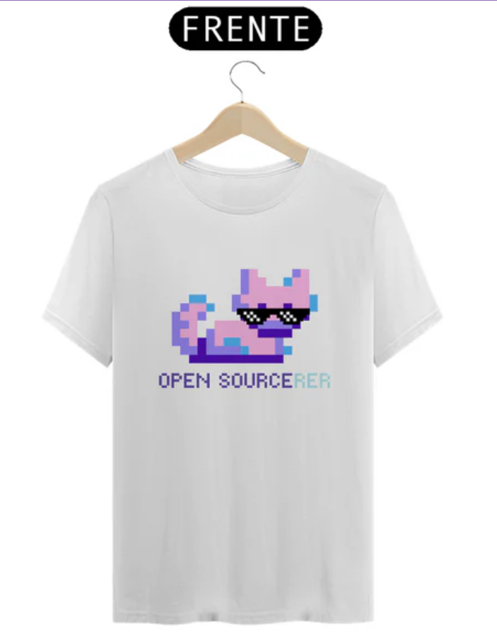 Camiseta Open Sourcerer