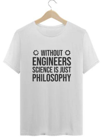 Camiseta Engenharia Filosofia